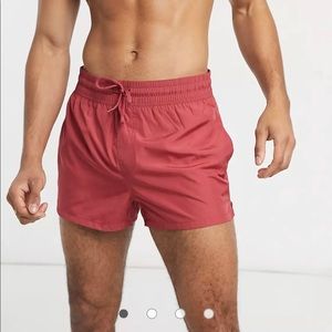 ASOS Quick Dry Swim Trunks in Super Short Length